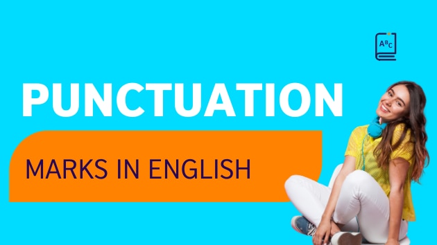 Punctuation marks in English